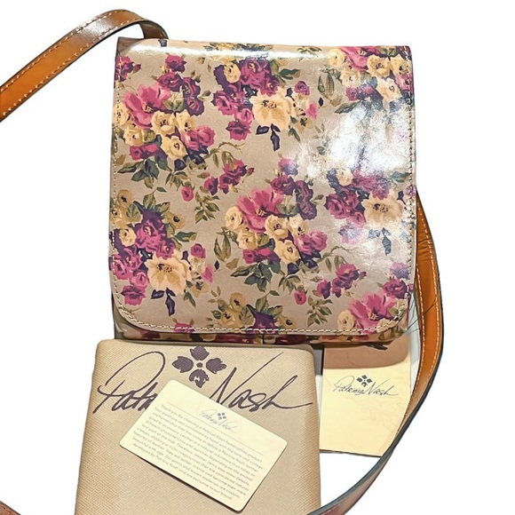 Patricia Nash Leather Granada Crossbody Bag - Picture 2 of 9